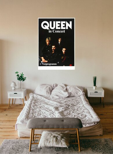 Queen - Greatest Hits,  1981 - Konzertplakat