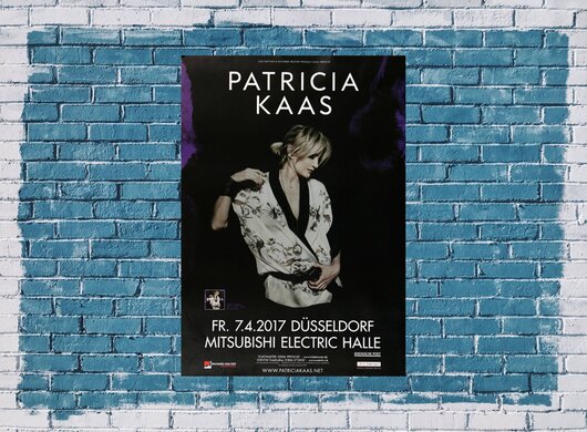 Patricia Kaas - Le jour et lheure , Düsseldorf 2017 - Konzertplakat
