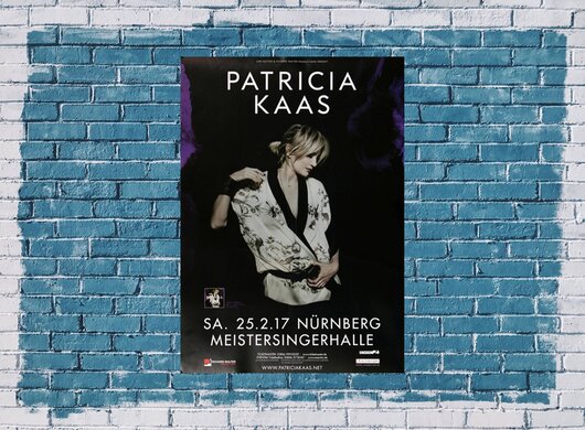 Patricia Kaas - Le jour et lheure , Nürnberg 2017 - Konzertplakat