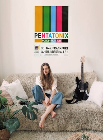 Pentatonix - World Tour, Frankfurt 2016 - Konzertplakat