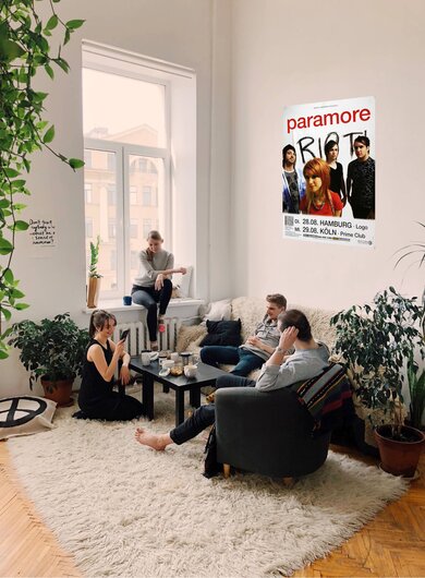 Paramore - Thats What You Get, Köln & Hamburg 2007 - Konzertplakat