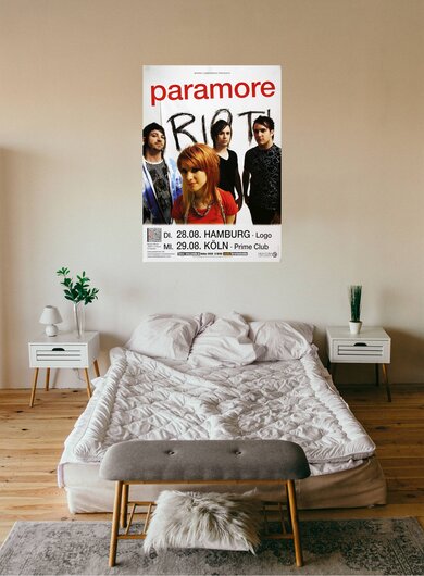 Paramore - Thats What You Get, Köln & Hamburg 2007 - Konzertplakat