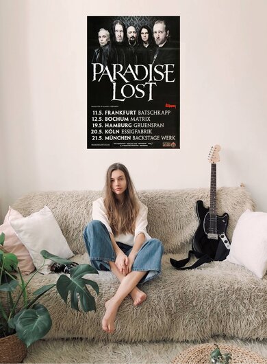 Paradise Lost - Tragic Idol, Tour 2012 - Konzertplakat