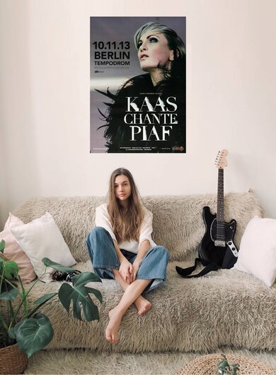 Patricia Kaas - Chante Piaf , Berlin 2013 - Konzertplakat
