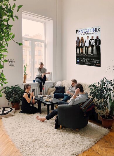 Pentatonix - On My Way , München 2015 - Konzertplakat