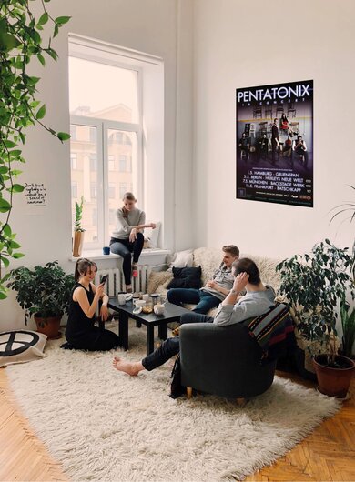 Pentatonix - Radioactive, Tour 2014 - Konzertplakat
