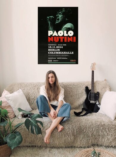Paolo Nutini - Iron Sky , Berlin 2014 - Konzertplakat