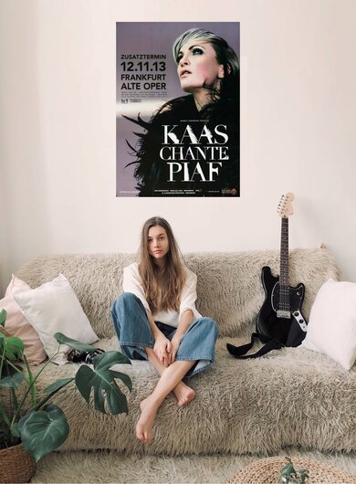 Patricia Kaas - Chante Piaf, Frankfurt 2013 - Konzertplakat