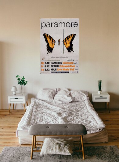 Paramore - Brand New Eyes, Tour 2009 - Konzertplakat