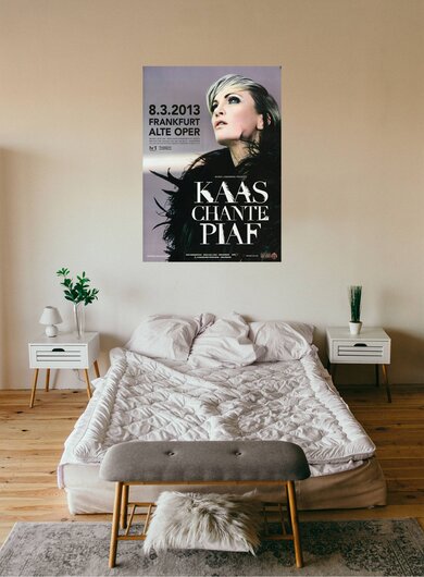 Patricia Kaas - Chante Piaf , Frankfurt 2013 - Konzertplakat