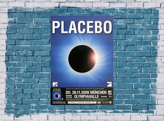 Placebo - Battle For The Sun, München 2009 - Konzertplakat