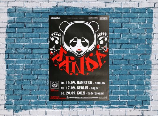 Panda - Person Pitch, Tour 2007 - Konzertplakat