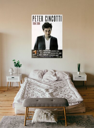 Peter Cincotti - Tour, Tour 2008 - Konzertplakat