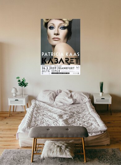 Patricia Kaas - Kabaret, Frankfurt 2009 - Konzertplakat