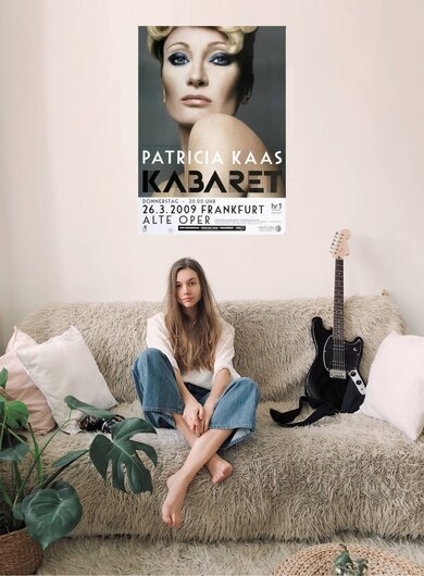 Patricia Kaas - Kabaret, Frankfurt 2009 - Konzertplakat