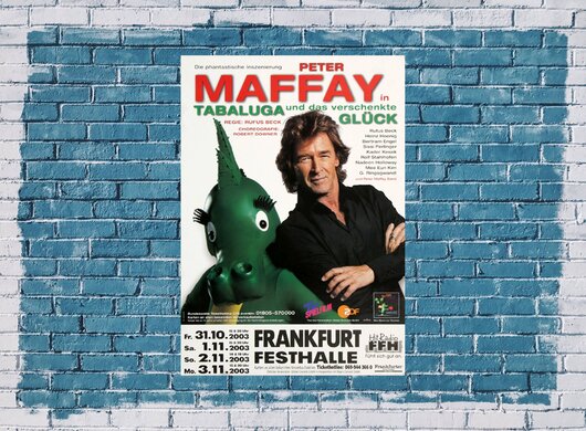 Peter Maffay - Tabaluga Live, Frankfurt 2003 - Konzertplakat