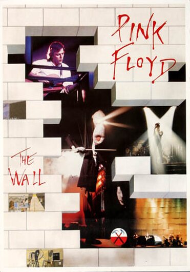 Pink Floyd - The Wall,  1981 - Konzertplakat