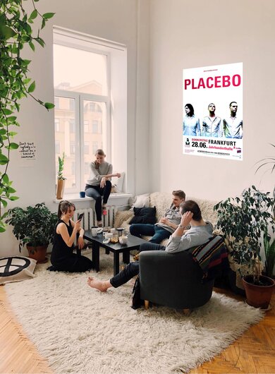 Placebo - Meds, Frankfurt 2007 - Konzertplakat