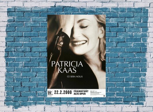Patricia Kaas - Ce Sera Nous, Frankfurt 2000 - Konzertplakat