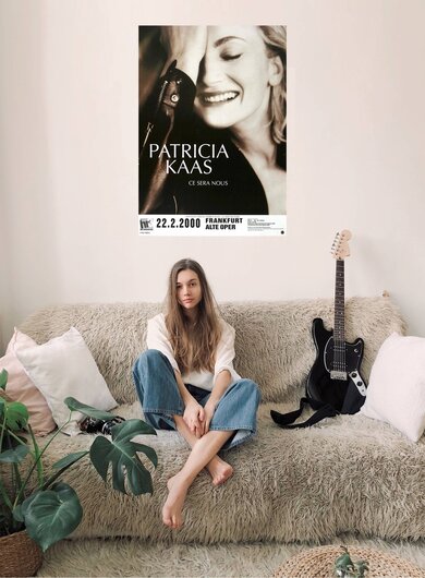 Patricia Kaas - Ce Sera Nous, Frankfurt 2000 - Konzertplakat