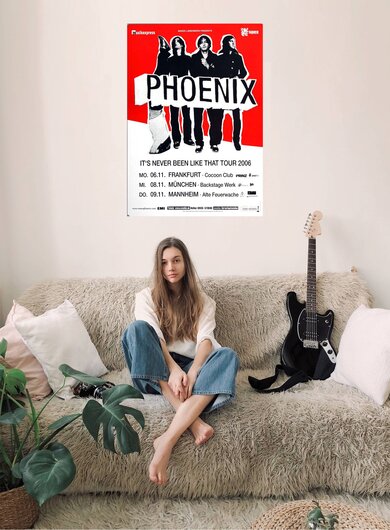 Phoenix - Like That, Tour 2006 - Konzertplakat