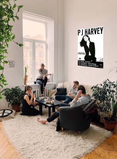P J Harvey - Is This Desire, Tour 1998 - Konzertplakat