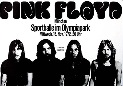 Pink Floyd, Live In Germany, MUC, 1972, Reprint from the...