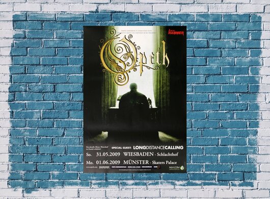 Opeth - Forest Of October, Tour 2009 - Konzertplakat