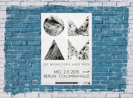 Of Monster And Men - I Of The Storm , Berlin 2015 - Konzertplakat