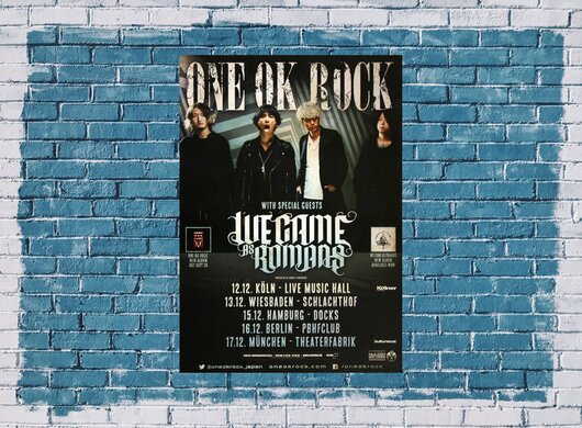 One OK Rock - 35XXXV, Tour 2015 - Konzertplakat