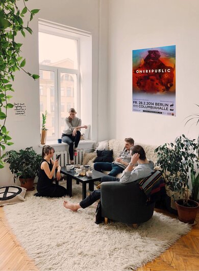 OneRepublic - Light It Up , Berlin 2014 - Konzertplakat