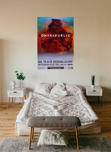 OneRepublic - I Lose Myself , Düsseldorf 2013 - Konzertplakat