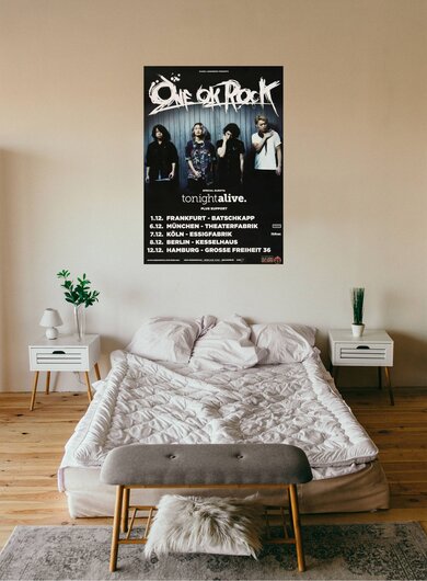 One OK Rock - Tonight Alive, Tour 2014 - Konzertplakat