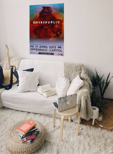 OneRepublic - I Lose Myself , Frankfurt 2013 - Konzertplakat