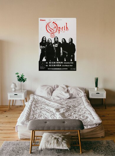Opeth - Ghost Reveries, Berlin & Köln 2006 - Konzertplakat