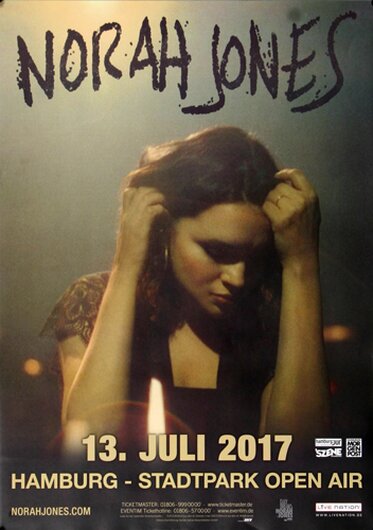 Norah Jones - Day Breaks , Hamburg 2017 - Konzertplakat