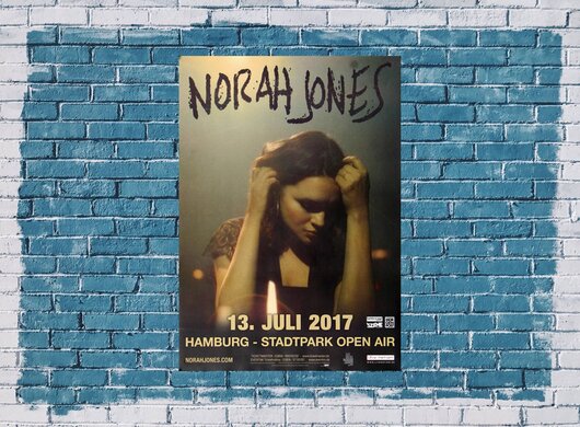 Norah Jones - Day Breaks , Hamburg 2017 - Konzertplakat