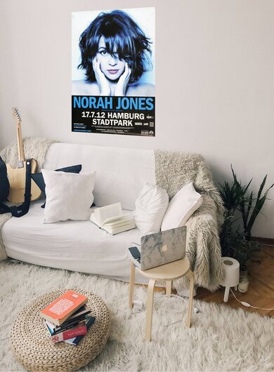 Norah Jones - Brocken Hearts , Hamburg 2012 - Konzertplakat