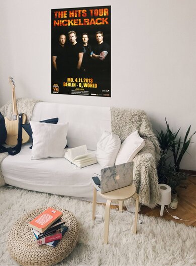 Nickelback - The Hit Tour , Berlin 2013 - Konzertplakat