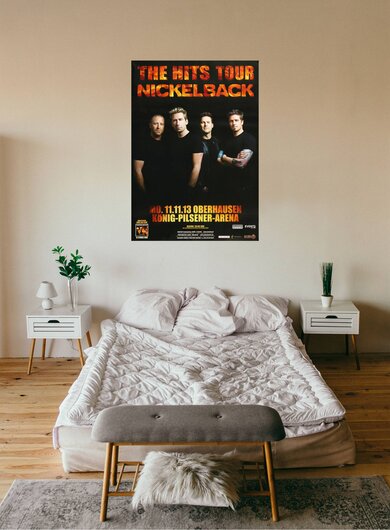 Nickelback - The Hit Tour , Oberhausen 2013 - Konzertplakat