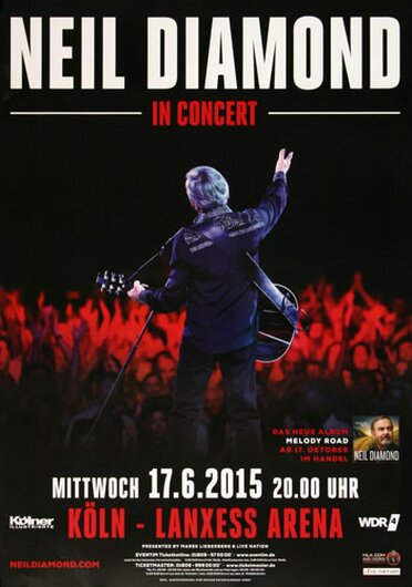 Art Garfunkel - In Concert , Köln 2015 - Konzertplakat