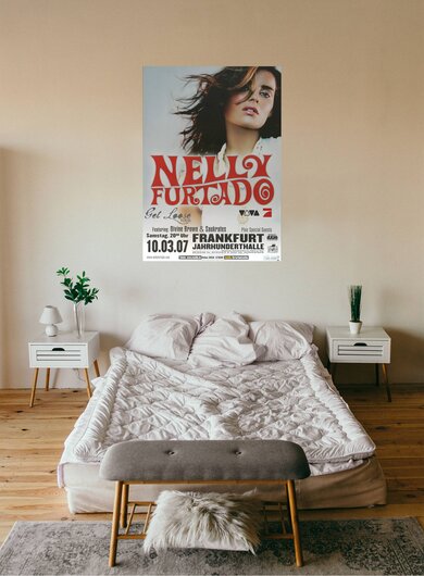 Nelly Furtado - Loose, Frankfurt 2007 - Konzertplakat