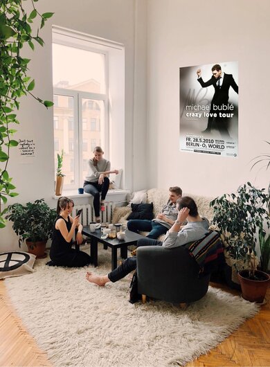 Michael Bublé - Crazy Love , Berlin 2010 - Konzertplakat