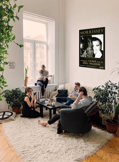 Morrissey - Kiss Me A Lot , Köln 2015 - Konzertplakat