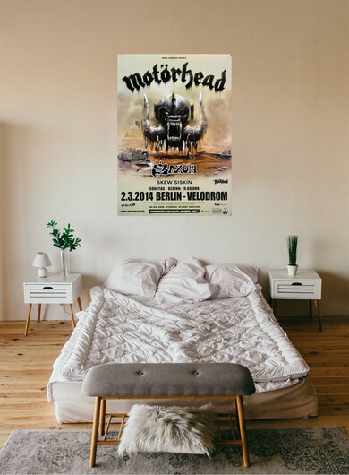 Motörhead - Aftershock , Berlin 2014 - Konzertplakat
