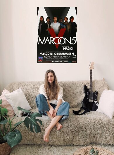 Maroon 5 - This Summer , Oberhausen 2015 - Konzertplakat
