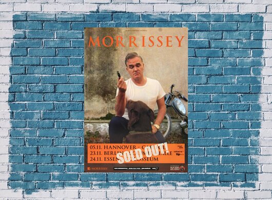 Morrissey - World Peace Mix, Tour 2014 - Konzertplakat