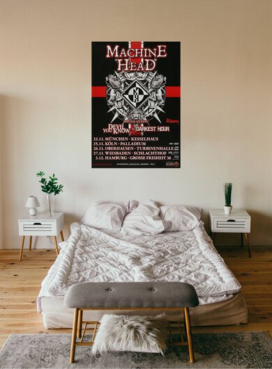 Machine Head - Bloodstone & Diamonds, Tour 2014 - Konzertplakat
