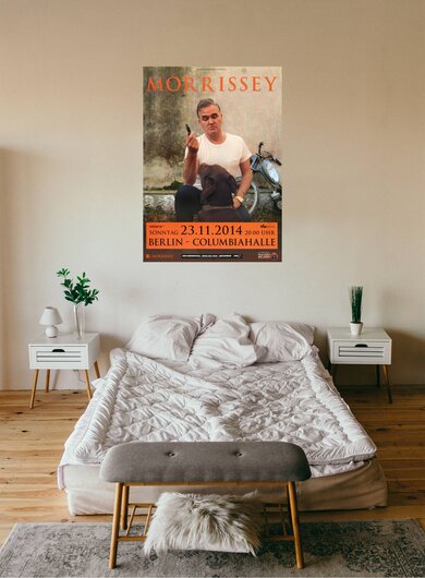 Morrissey - World Piece , Berlin 2014 - Konzertplakat