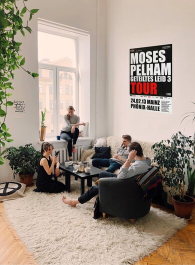 Moses Pelham - Geteiltes Leid, Mainz 2013 - Konzertplakat
